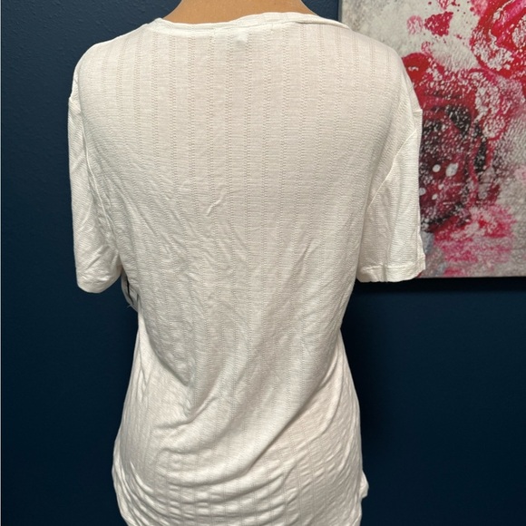 Three Dots Button-Front Women's Top M - Picture 2 of 6